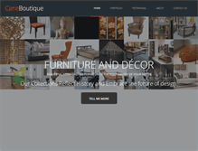 Tablet Screenshot of caneboutique.com